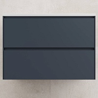 Style Line Тумба под раковину Лима 80 Plus подвесная эмаль графит матовая